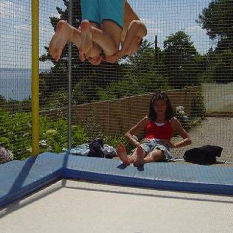Trampoline à Crozon